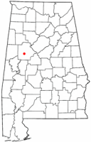 Location of Northport, Alabama