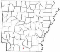 Location of El Dorado, Arkansas