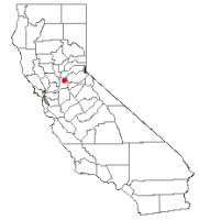 Location of Fair Oaks, California