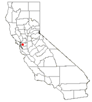 Location of Lafayette in California