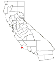 Location of Mission Hills, California