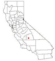 Location of Porterville, California