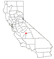 Location of Reedley, California