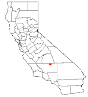 Location of Wofford Heights, California
