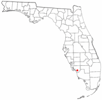 Location of Estero, Florida