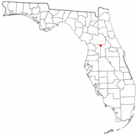 Location of Lady Lake, Florida