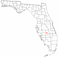 Location of Lake Placid, Florida