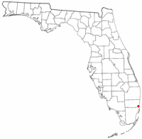 Location of PembrokePark, Florida