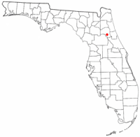 Location of Welaka, Florida