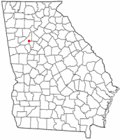 Location of College Park, Georgia