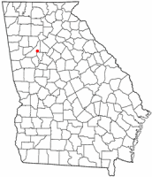 Location of East Point, Georgia