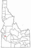 Location of Garden City, Idaho