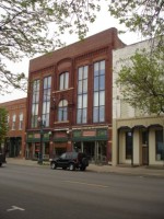 The Pulford Opera House in downtown Savanna.