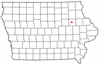 Location of Independence, Iowa
