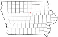 Location of Iowa Falls, Iowa