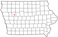 Location of Lake View, Iowa