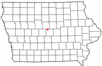 Location of Story City, Iowa