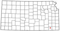 Location of Independence, Kansas