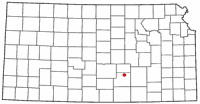 Location of Valley Center, Kansas