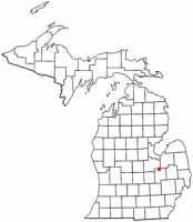 Location of Vienna Township within Genesee County, Michigan