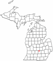 Location of Okemos, Michigan