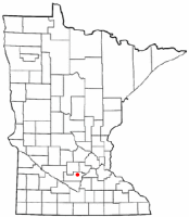 Location of Arlington, Minnesota