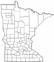 Location of Cold Spring, Minnesota