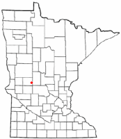 Location of Osakis, Minnesota