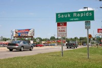 Location of Sauk Rapids