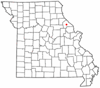 Location of Bowling Green, Missouri