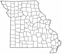 Location of Chillicothe, Missouri