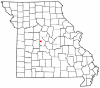Location of Stover, Missouri