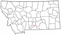 Location of Columbus, Montana