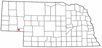 Location of Chappell, Nebraska