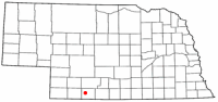 Location of McCook, Nebraska