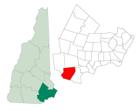 Location in Rockingham County, New Hampshire