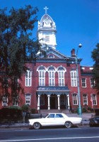 Union County Courthouse in downtown Monroe