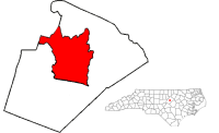 Map of Wake County, North Carolina