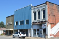 Main Street commercial buildings