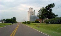Location of Corn, Oklahoma