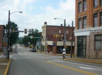 Downtown Connellsville Pennsylvania