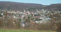 Ridgway PA from Country Club Apr 10