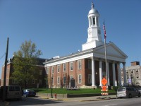 Greene County Courthouse in downtown Waynesburg