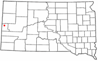 Location of Spearfish, South Dakota