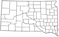 Location of Tea, South Dakota