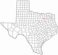 Location of Rowlett, Texas