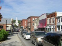 Middlebury VT - downtown