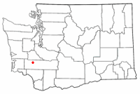 Location of Centralia, Washington
