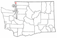 Location of Ferndale, Washington