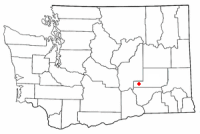 Location of Othello, Washington